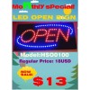 LED open 標志