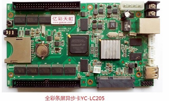 億彩天虹 LED 1920點(diǎn) 條屏卡 控制卡