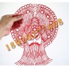卡紙激光精細(xì)切割,無黑邊,超精細(xì),大幅面激光加工
