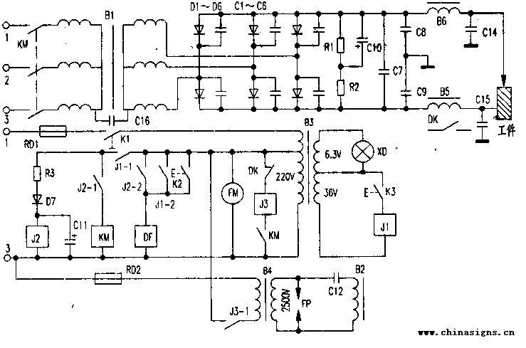 等離子切割機原理圖