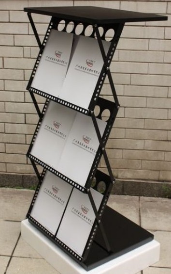 鋁合金折疊資料架