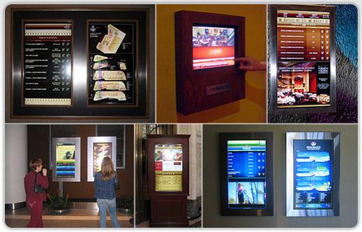 網(wǎng)絡廣告機在各行業(yè)的應用