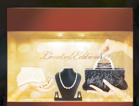 LG透明顯示器進(jìn)駐波士頓科學(xué)上海展廳