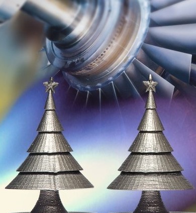 圣誕節(jié)到了，3D打印圣誕樹和馴鹿