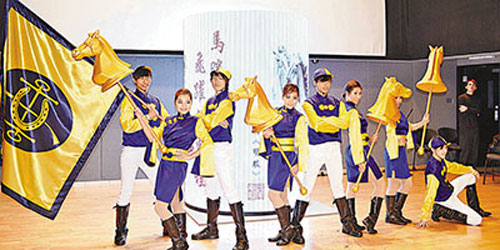 香港2014年新春花車首配LED走馬燈和動畫