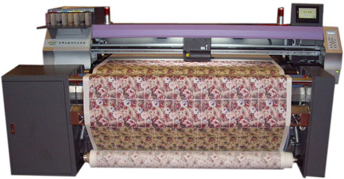 印花機(jī)之熱固油墨印花