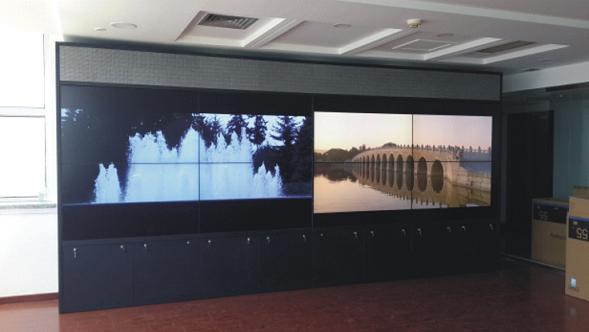 三星商用大屏助順義法院打造陽光司法