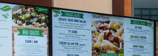 數(shù)字標(biāo)牌不再僅僅是菜單板那么簡(jiǎn)單