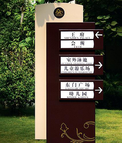 公園導(dǎo)向標(biāo)識牌的多功能挖掘
