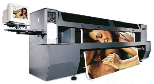 第一臺(tái)溶劑型噴繪機(jī)HJ3204X