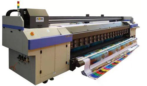 第一臺(tái)重型5米溶劑噴繪機(jī)HJ5000