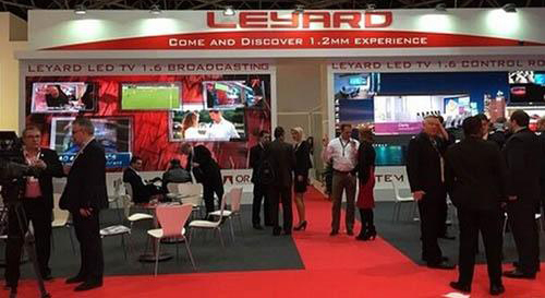 利亞德TV1.6顯示屏展位現(xiàn)場
