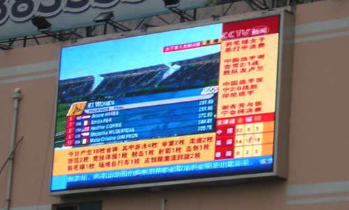 LED顯示屏在賽場(chǎng)上的使用規(guī)則