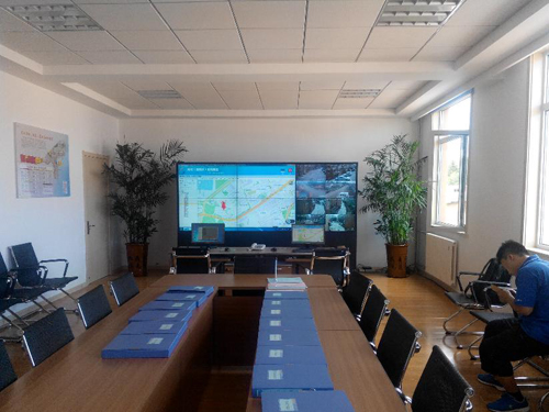 三星商顯助力黃島街道辦事處指揮中心信息化改造