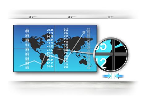 三星UD55C-B顯示器拼接縫隙僅5.5mm
