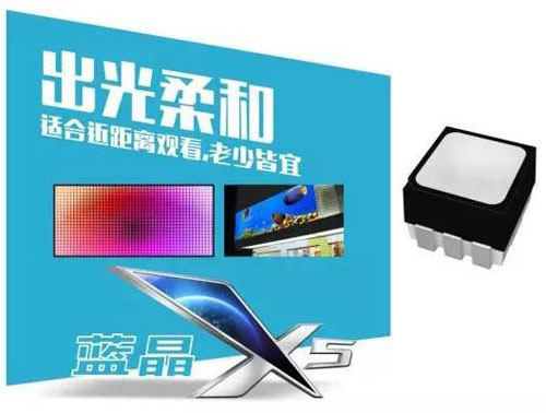 晶臺(tái)全球首款門頭全彩屏專用表貼器件上市