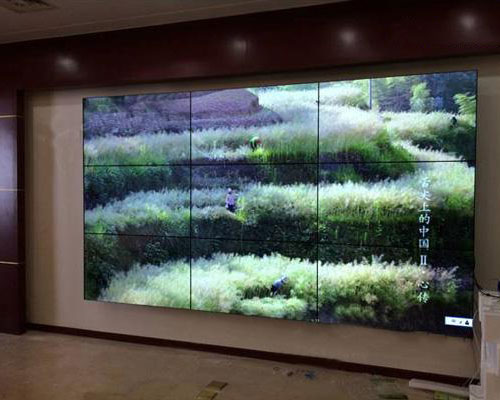 帝艾帝液晶拼接屏亮相北京SOHO辦公樓