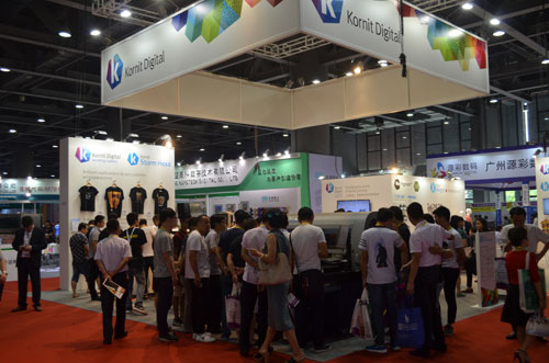 2016廣州印花展，康麗數(shù)碼隆重亮相，引爆現(xiàn)場！