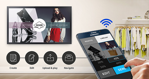 未來感十足，三星鏡面顯示器成時(shí)尚圈兒新寵！