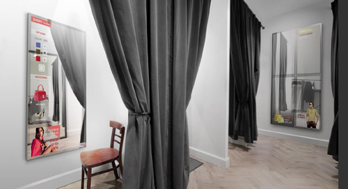 未來感十足，三星鏡面顯示器成時(shí)尚圈兒新寵！