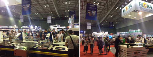 人頭攢動(dòng)|2017亞太（越南）網(wǎng)版印刷及數(shù)碼印刷展今日 盛大開幕！