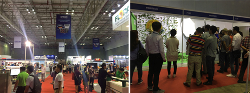人頭攢動(dòng)|2017亞太（越南）網(wǎng)版印刷及數(shù)碼印刷展今日 盛大開幕！