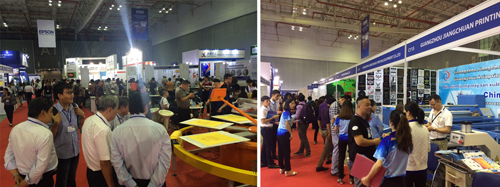 人頭攢動(dòng)|2017亞太（越南）網(wǎng)版印刷及數(shù)碼印刷展今日 盛大開幕！