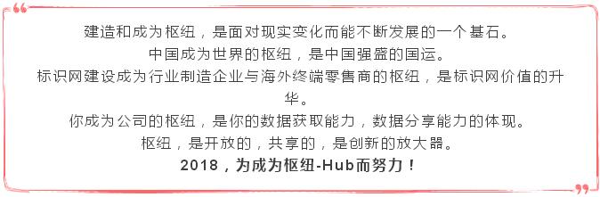 樞紐——2018標識網(wǎng)年會主題