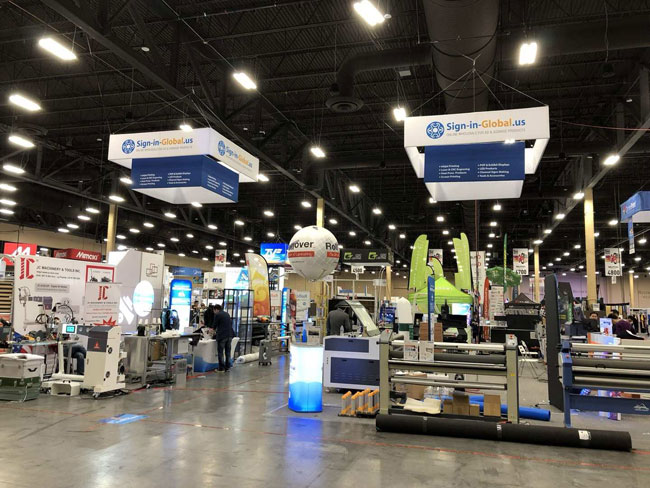 標(biāo)識網(wǎng)重裝參加ISA國際標(biāo)識展