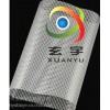 1.52米寬0.3厚防塵防水用PVC透明夾網(wǎng)布PVC網(wǎng)格布