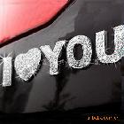 個(gè)性車貼 DAD鑲鉆水晶3D字母貼