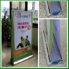 廠價(jià)直供各種易拉寶，雙面全鋁豪華型易拉寶