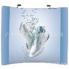 供應拉網(wǎng)展架 收縮廣告架 便攜廣告架 促銷展架