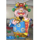 供應(yīng)充氣財神 氣模 固定氣模 充氣模型