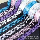 鏤空蕾絲花邊貼紙 富士拍立得DIY相紙相冊蕾禮品包裝貼帶 膠帶