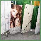 提供服務(wù)折疊X展架經(jīng)濟(jì)型60cm×160cm，80cm×180cm等折疊X展架