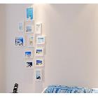 批發(fā)12框A一體成型實(shí)木質(zhì)像框時(shí)尚簡(jiǎn)約相框墻地中?；榧喺掌瑝S