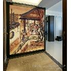 供應利特爾沙發(fā) 客廳 臥室背景墻裝飾材料，壓紋無妨紙裝修材料