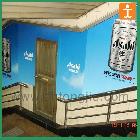 背膠裱雪弗板、戶外高清寫真、雪弗板裱背膠5mm