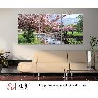 供應(yīng)雅賞布染畫雅賞優(yōu)質(zhì)無框畫