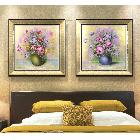 DF5070 東方畫庫批發(fā)玄關客廳臥室酒店賓館壁畫掛畫仿油畫