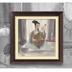 GB7120新中式古典美女仕女圖裝飾掛畫！—錦瑟