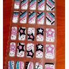 供應(yīng)博雅優(yōu)質(zhì)環(huán)保彩粉指甲貼花，價格優(yōu)惠，