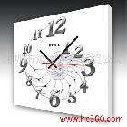 【DX】EMIT無框畫靜音時(shí)尚掛鐘 雕刻時(shí)光 C037