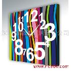 【DX】EMIT無框畫靜音掛鐘 多彩時(shí)光 C017