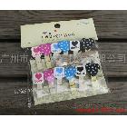 創(chuàng)意小木夾 拍立得相紙夾子 三色心12只裝 附麻繩