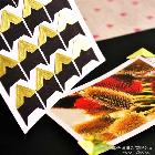 韓國(guó)復(fù)古紙質(zhì)角貼 富士拍立得相紙DIY相冊(cè)必備純手工影集粘貼式