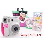 原裝正品 富士 mini 7s 粉色 拍立得+1盒相紙+自拍鏡頭 現(xiàn)貨送筆