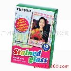 富士拍立得相紙 立拍得相機mini7s mini25 50s用相紙 彩色玻璃款