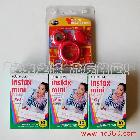 富士拍立得白邊相紙3盒+米奇自拍鏡（5色選） 特惠套裝！